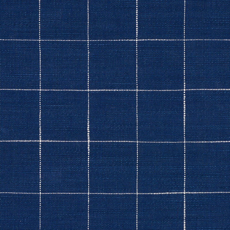 Schumacher Marietta Indigo Fabric Sample 76770