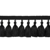 Schumacher Valentin Silk Tassel Black Trim 76805