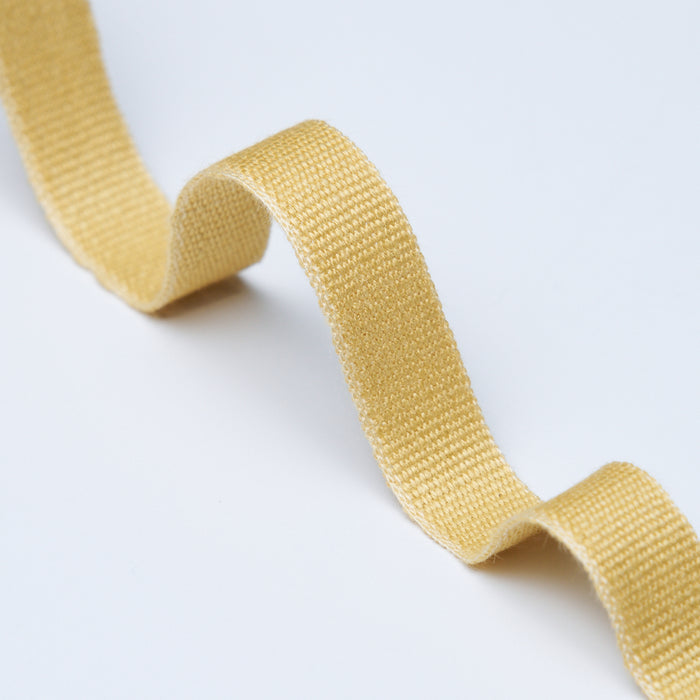 Schumacher Mathias Linen Tape Narrow Maize Trim Sample 76835