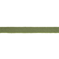 Schumacher Mathias Linen Tape Narrow Olive Trim 76837
