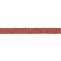 Schumacher Mathias Linen Tape Narrow Terracotta Trim 76838