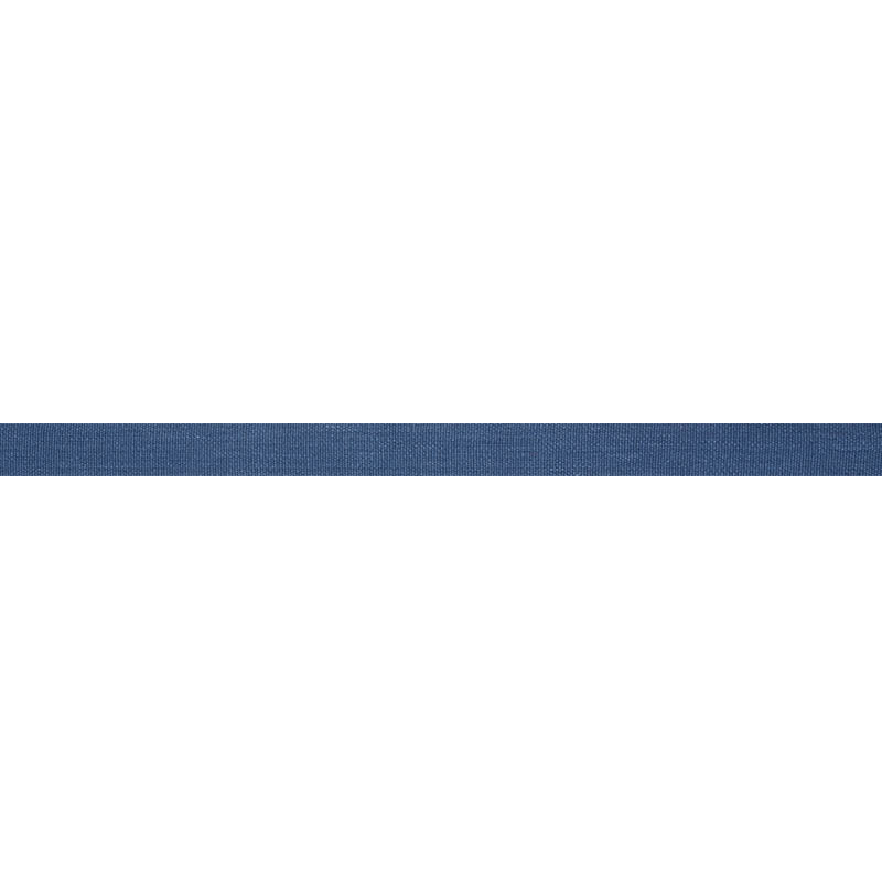 Schumacher Mathias Linen Tape Medium Indigo Trim Sample 76861