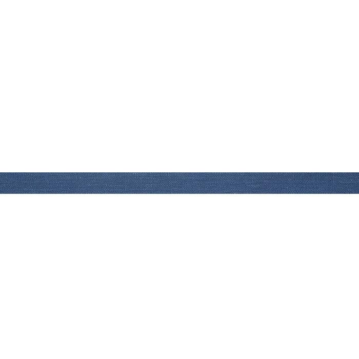Schumacher Mathias Linen Tape Medium Indigo Trim 76861