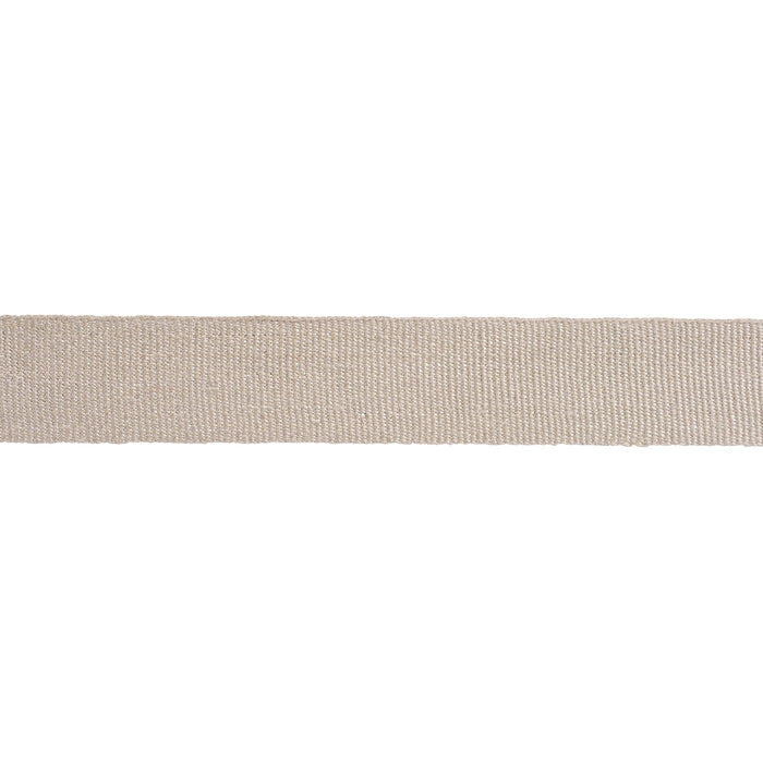 Schumacher Mathias Linen Tape Medium Flax Trim Sample 76866