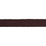 Schumacher Mathias Linen Tape Medium Brown Trim Sample 76869
