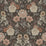 Schumacher Dahlia Garden Brown Wallpaper 7689