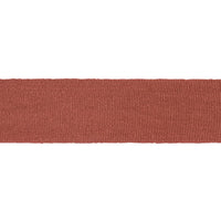 Schumacher Mathias Linen Tape Wide Terracotta Trim 76898
