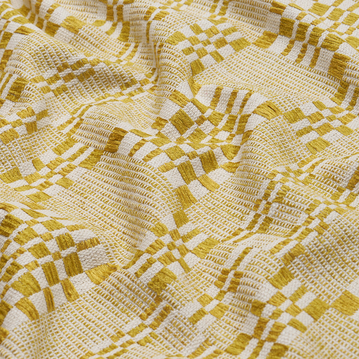 Schumacher Brimfield Mimosa Glow Fabric 76947