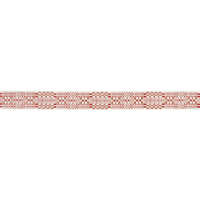 Schumacher Brimfield Tape Terracotta Trim 76957