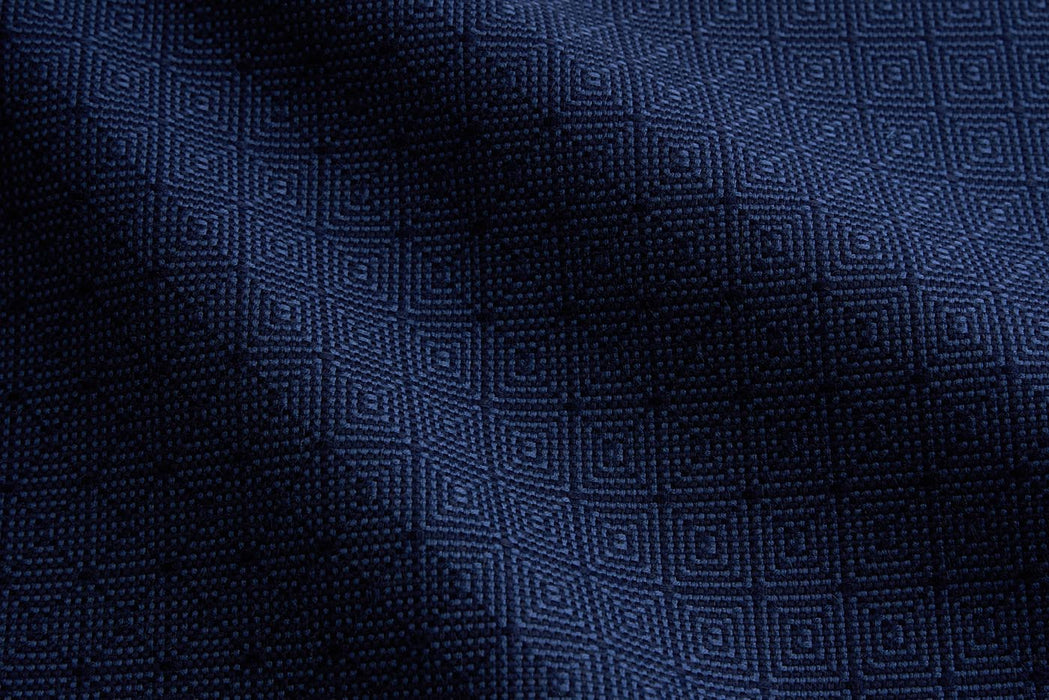 Perennials Origami Blue Jean Fabric Sample 770-501