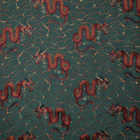Pindler Mushu Malachite Fabric 7700