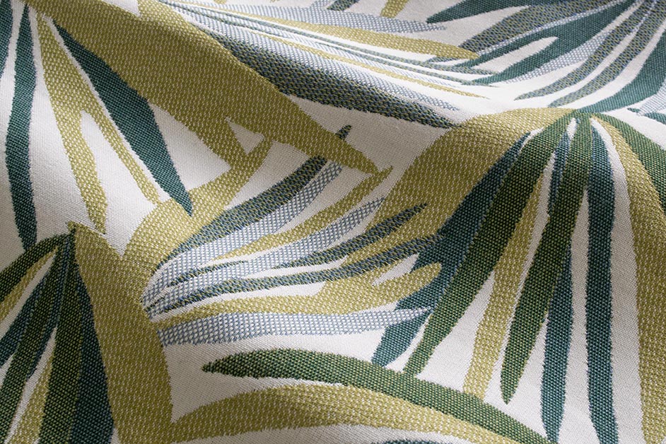 Perennials Palmetto Verdigris Fabric Sample 771-744