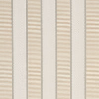 Schumacher Ribbon Stripe Champagne Fabric 77101