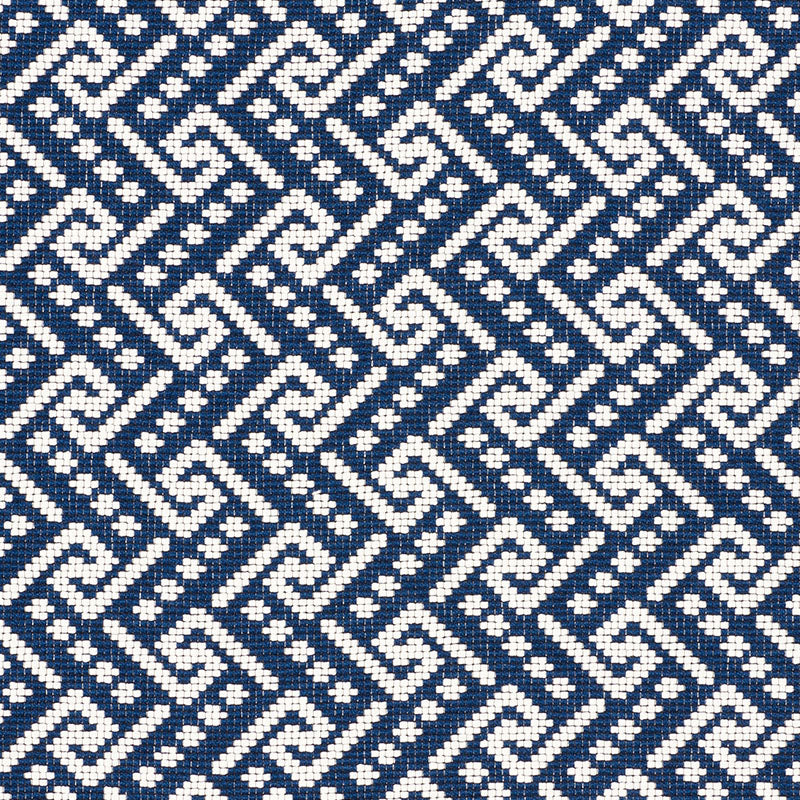 Schumacher Ionic Weave Pacific Fabric Sample 77120