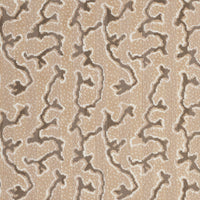 Schumacher Corail Velvet Champagne Fabric 77132