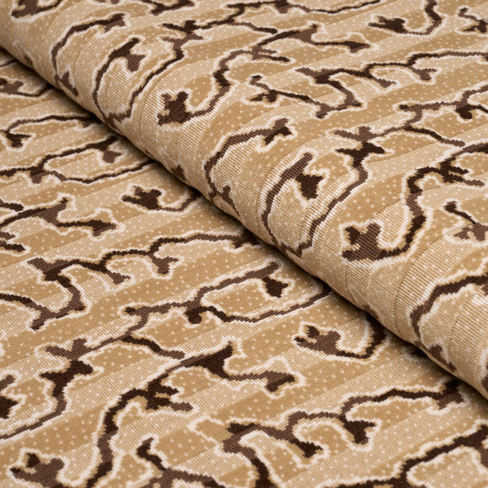 Schumacher Corail Velvet Champignon Fabric 77134