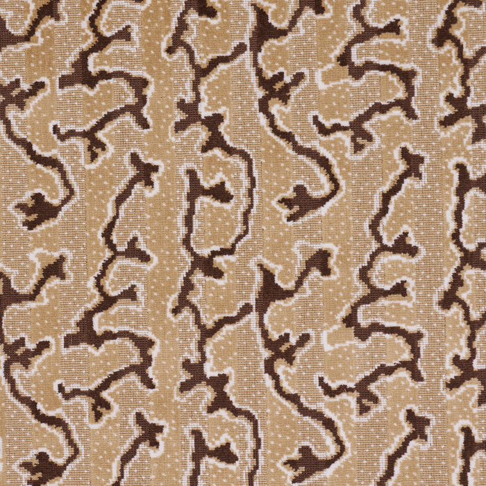 Schumacher Corail Velvet Champignon Fabric Sample 77134