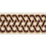 Schumacher Mandeville Tape Chestnut Trim 77151