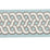 Schumacher Mandeville Tape Sky Trim Sample 77154