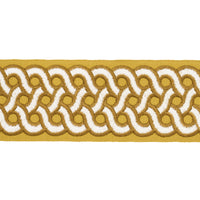 Schumacher Mandeville Tape Goldenrod Trim 77156