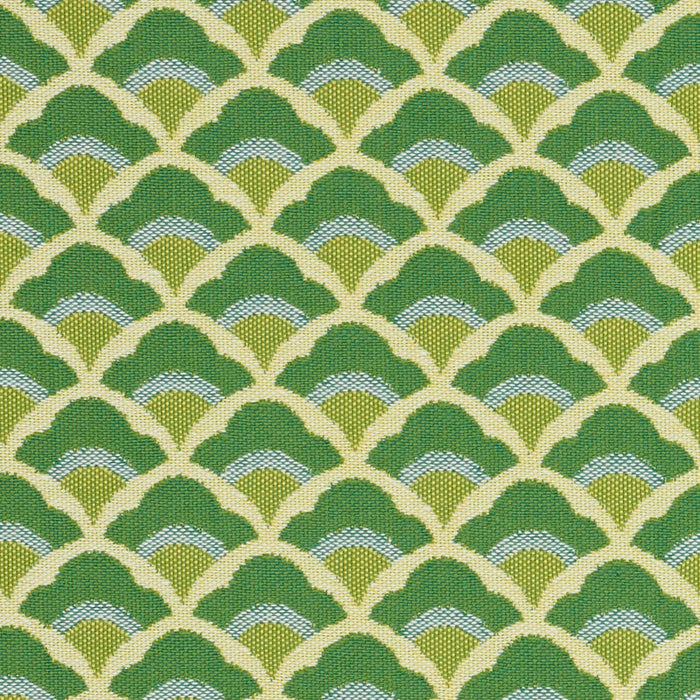 Schumacher Wilhelm Kelly Green Fabric 77182