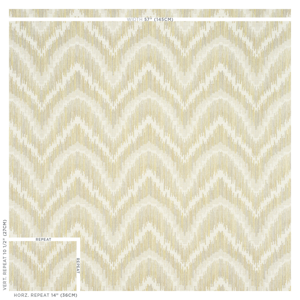 Schumacher Von Armin Zest Fabric Sample 77191