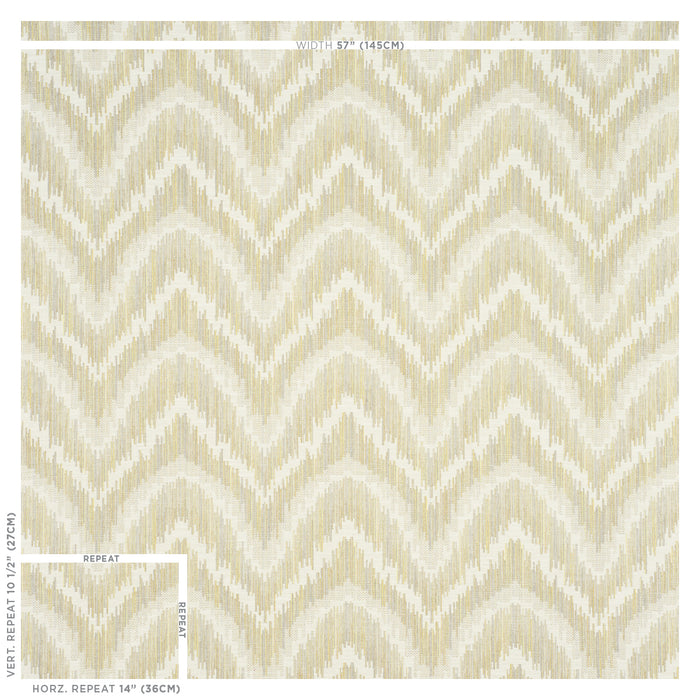 Schumacher Von Armin Zest Fabric Sample 77191