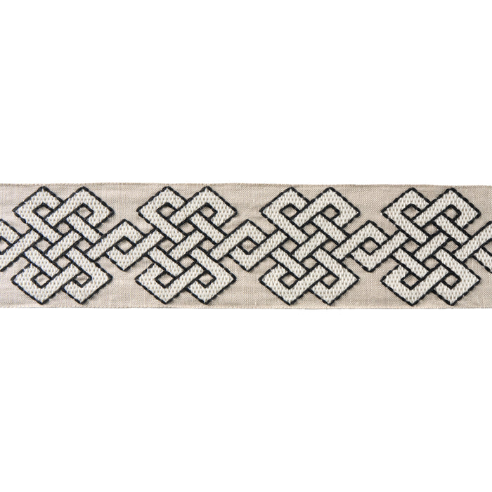 Schumacher Chesterton Tape Graphite Trim 77223