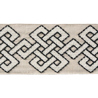 Schumacher Chesterton Tape Graphite Trim 77223