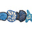 Schumacher Sea Treasures Tape Blue Trim 77260