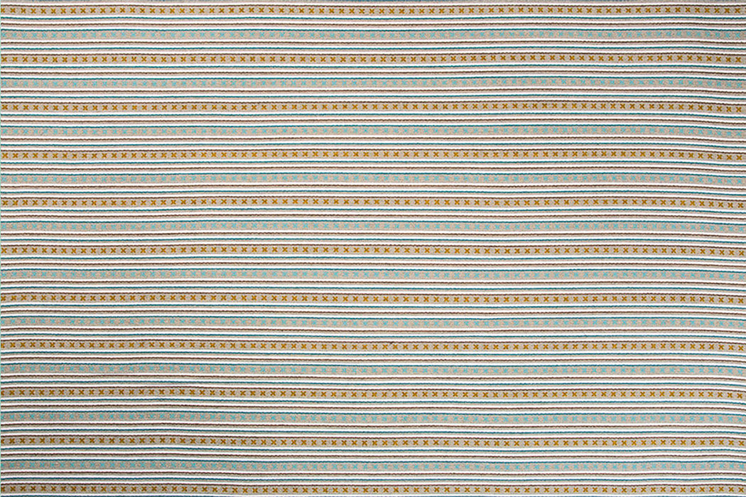 Christopher Farr Criss Cross Aqua Fabric