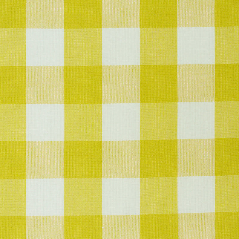 Schumacher Camden Cotton Check Yellow Fabric 77320