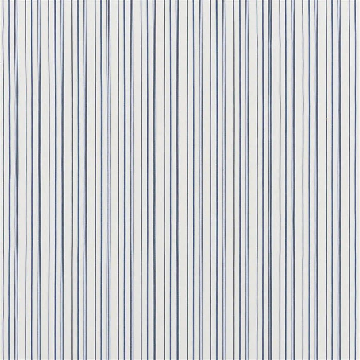 Ralph Lauren Annick Ticking Bleu Fabric Sample FRL5005/01