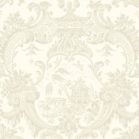 Cole & Son Chippendale China Ivory Wallpaper 100/3010.CS.0