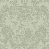 Cole & Son Chippendale China Olive Wallpaper 100/3013.CS.0
