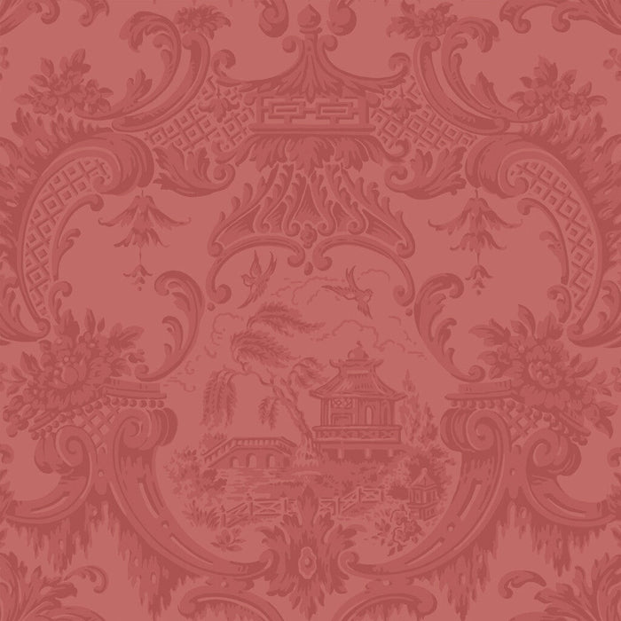 Cole & Son Chippendale China Red Wallpaper 100/3015.CS.0