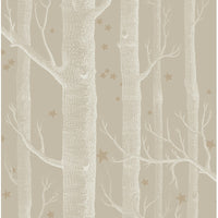 Cole & Son Woods & Stars Linen Wallpaper 103/11047.CS.0
