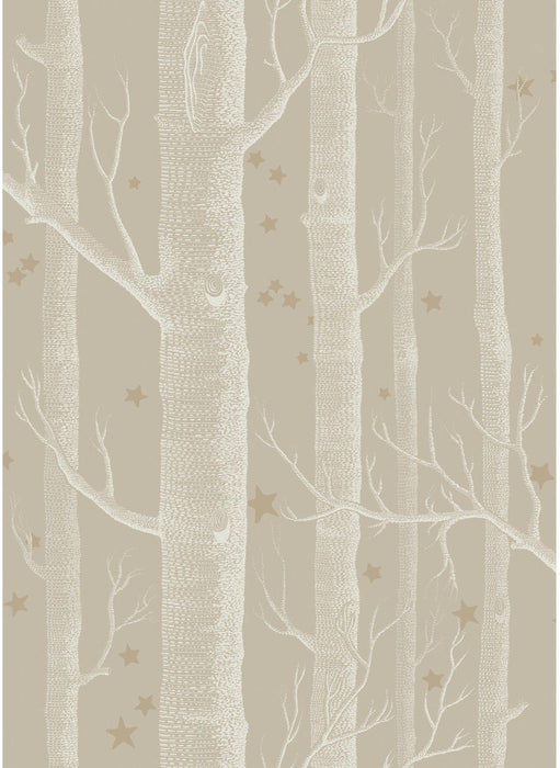 Cole & Son Woods & Stars Linen Wallpaper 103/11047.CS.0