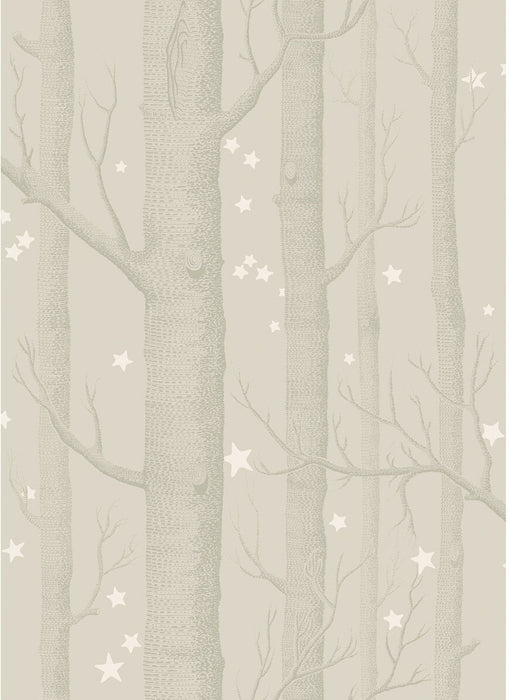 Cole & Son Woods & Stars Grey Wallpaper 103/11048.CS.0