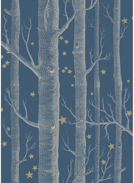 Cole & Son Woods & Stars Midnight Wallpaper 103/11052.CS.0
