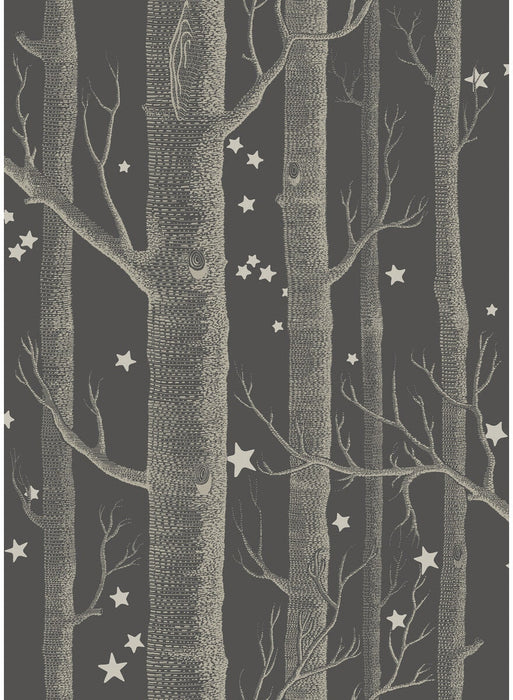 Cole & Son Woods & Stars Charcoal Wallpaper 103/11053.CS.0