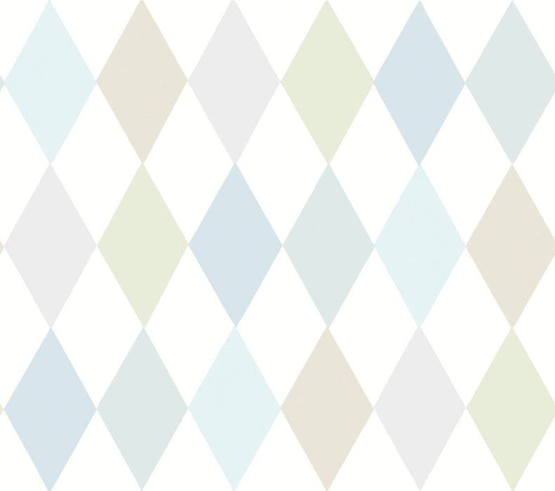 Cole & Son Punchinello Soft Blue Wallpaper 103/2011.CS.0