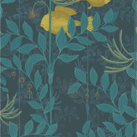 Cole & Son Nautilus Dark Blue Wallpaper 103/4018.CS.0
