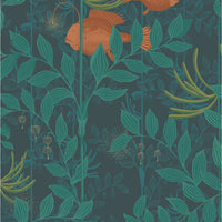 Cole & Son Nautilus Dark Green Wallpaper 103/4019.CS.0