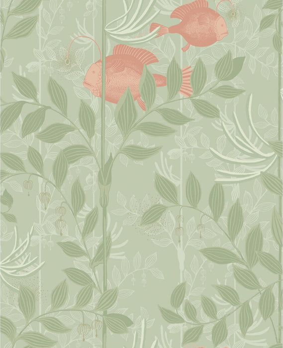 Cole & Son Nautilus Soft Green Wallpaper 103/4020.CS.0