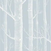 Cole & Son Woods Powder Blue Wallpaper 103/5022.CS.0