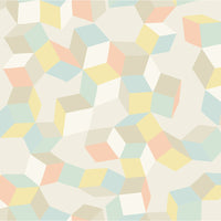 Cole & Son Puzzle Pale Pastel Wallpaper 105/2009.CS.0