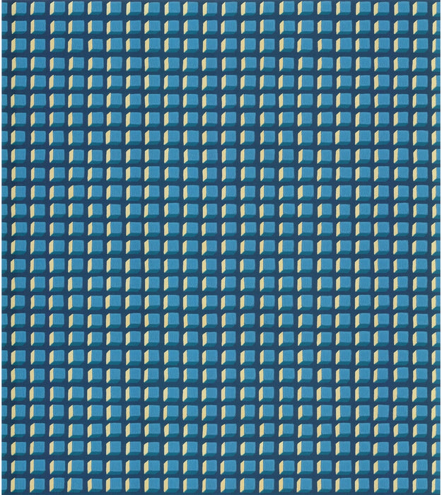 Cole & Son Mosaic Blue And Gold Wallpaper 105/3016.CS.0