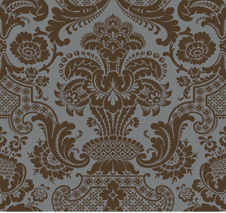 Cole & Son Carmen Cs Charcoal Wallpaper 108/2010.CS.0