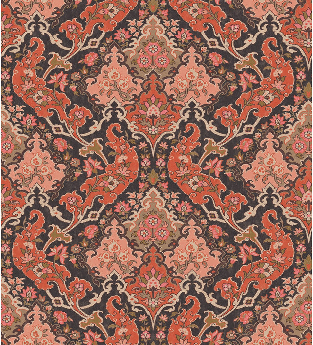 Cole & Son Pushkin Coral Wallpaper 108/8039.CS.0